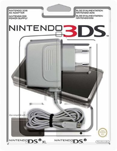 DS Nintendo ACDC Adapter for 3DS XL, 3DS, DSi, DSiXL