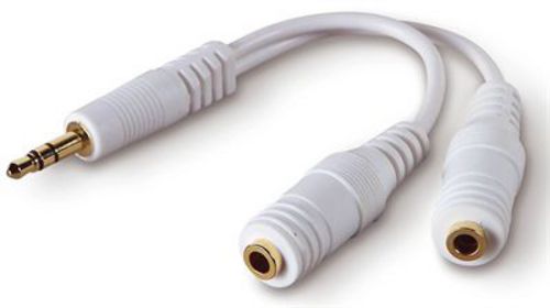 Headphone Splitter - white