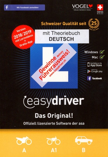 easydriver 2018-19 inkl. Theoriebuch Deutsch