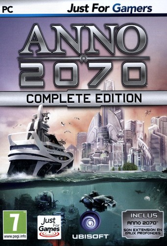Anno 2070: Complete Edition pc dvd-ის სურათის შედეგი