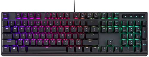 MasterKeys MK 750 MX-Red Mechanical Gaming Keyboard Swiss Layout