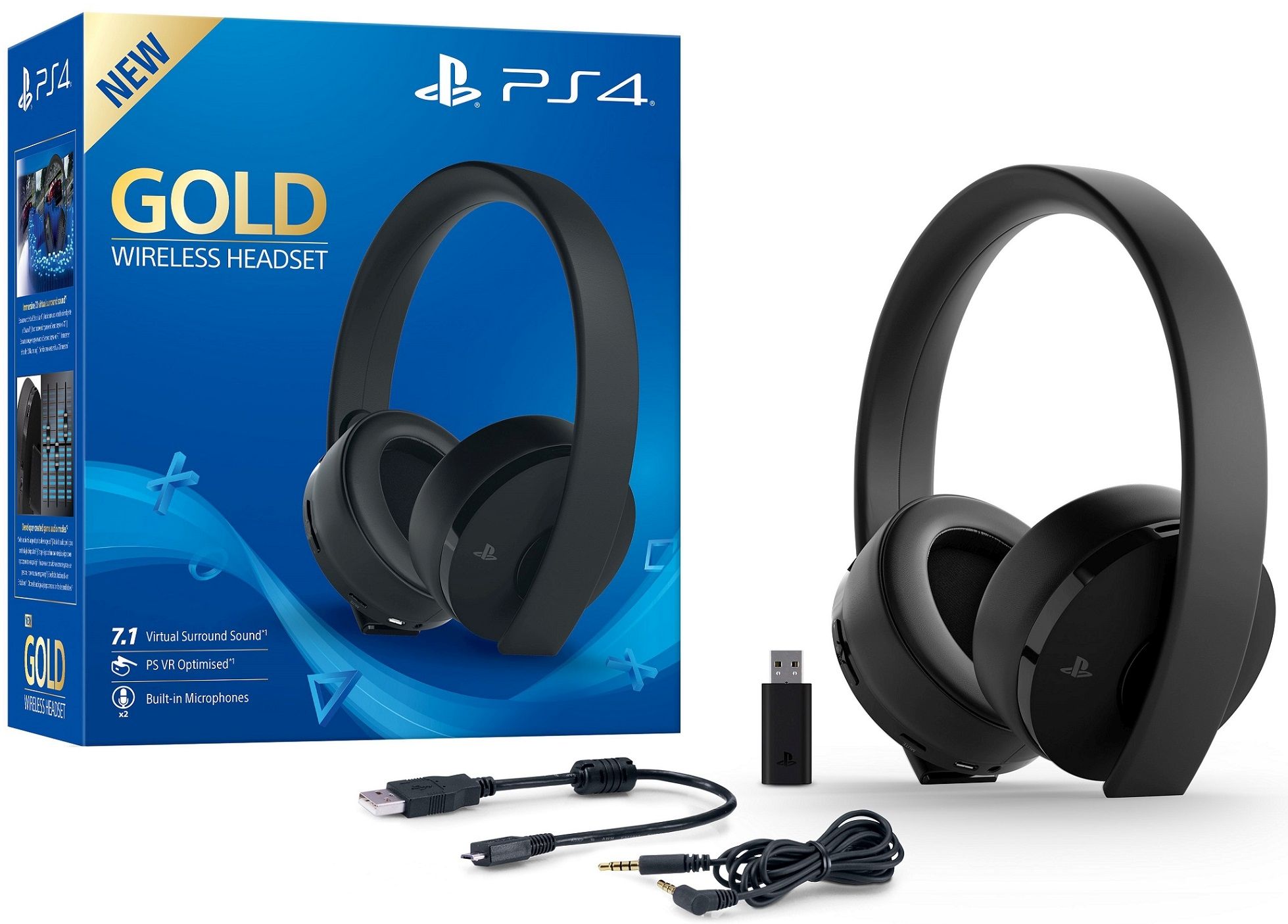 Sony Playstation Wireless Headset Gold Edition [PS4]