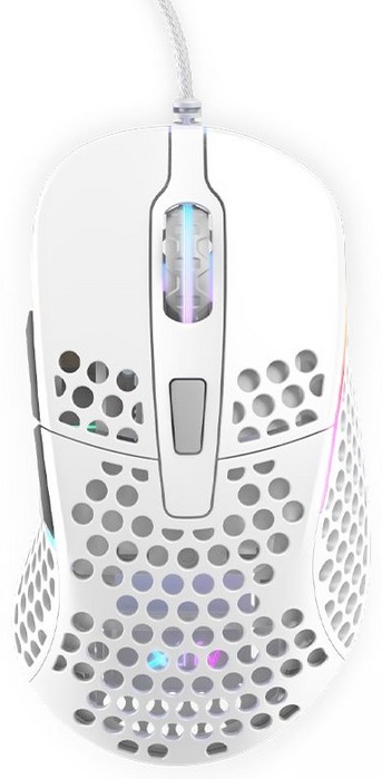 Xtrfy M4 Rgb Gaming Mouse White Pc Thali Xtrfy M4 Rgb Gaming Mouse White Pc Thali