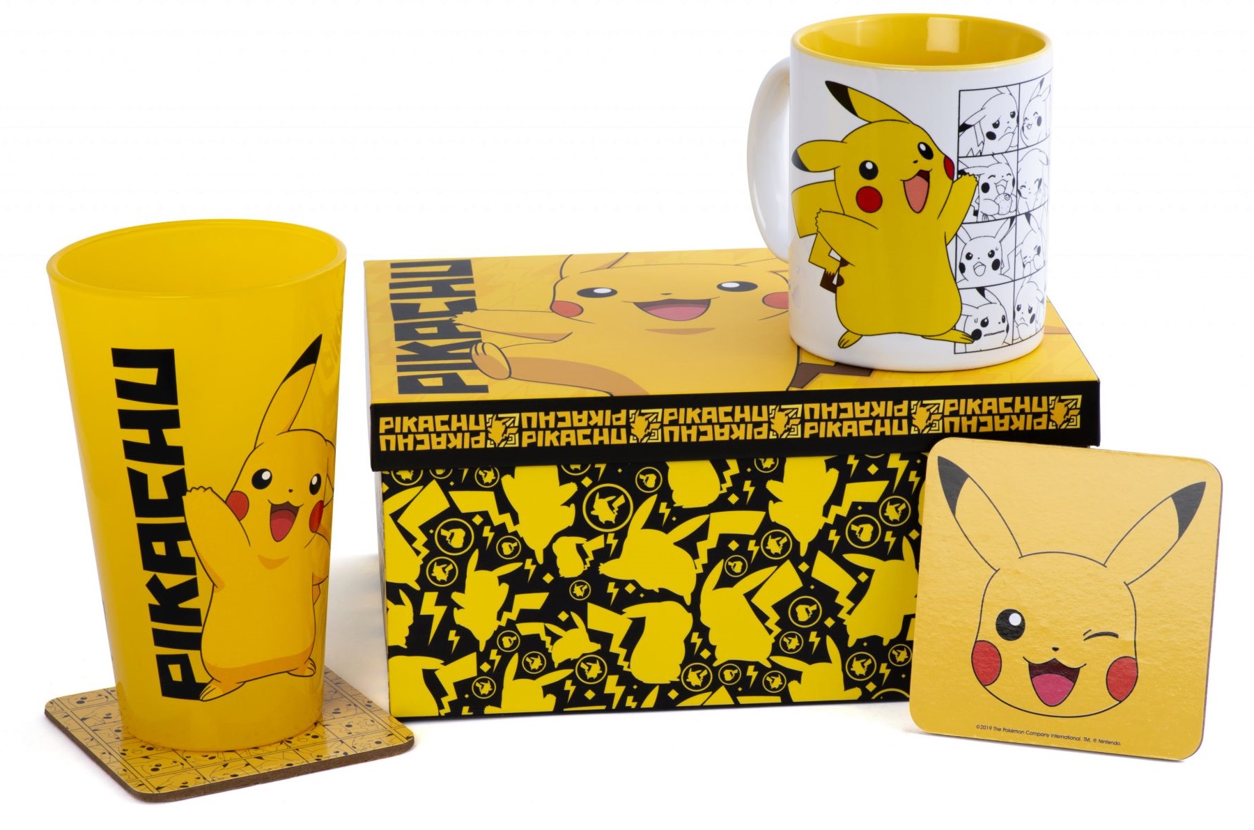 Pikachu Geschenkset Tasse 315ml Thali