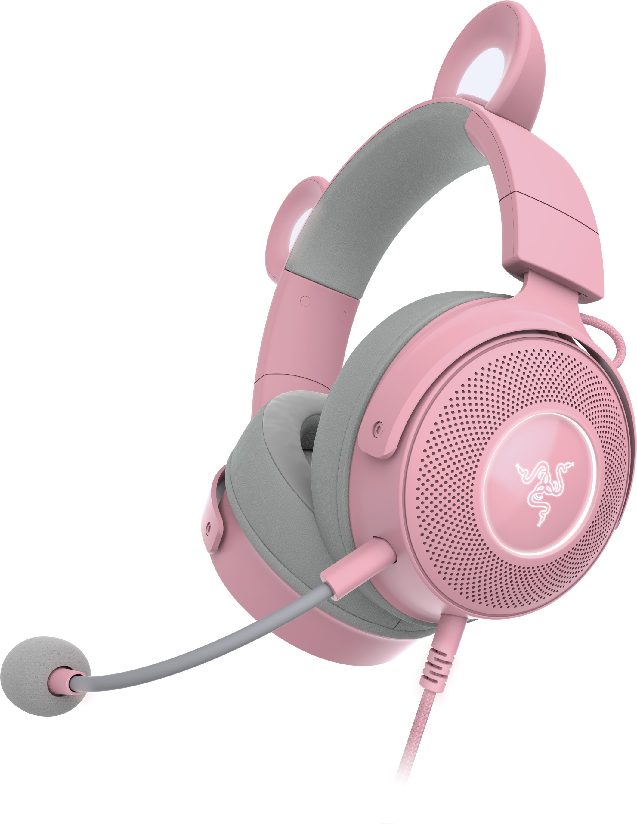 Razer Micro-Casques Gaming Sans Fil Kraken Hello Kitty Edition Rose