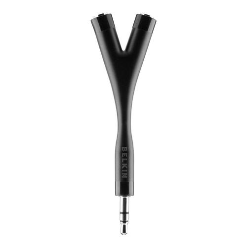 Flexible Headphone Splitter - black