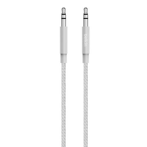 MIXIT Premium Audio Cable, 1.2m - silver