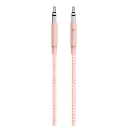 MIXIT Premium Audio Cable, 1.2m - rose gold