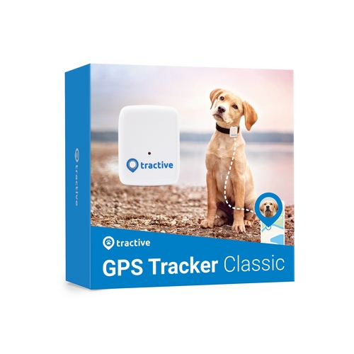 Tractive GPS Pet Tracker - white