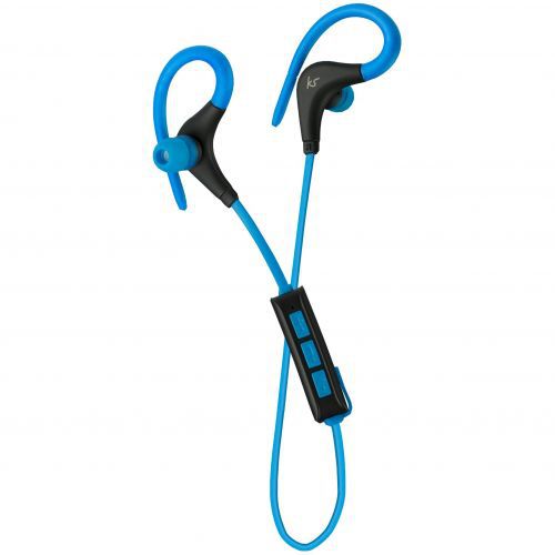 KitSound Race Bluetooth Earphones - blue