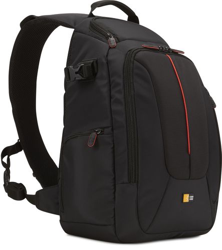 Case Logic DSLR Sling Bag - black-red