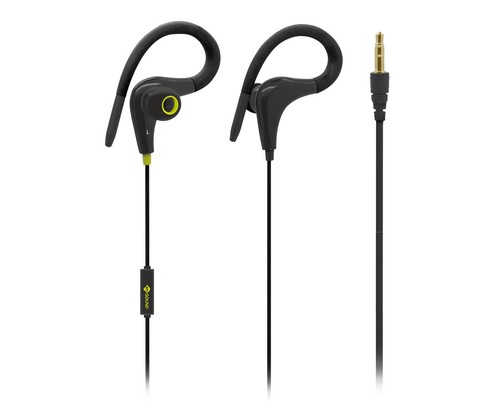 MySound: Speak Fit In-Ear Headset w- Microphone - black