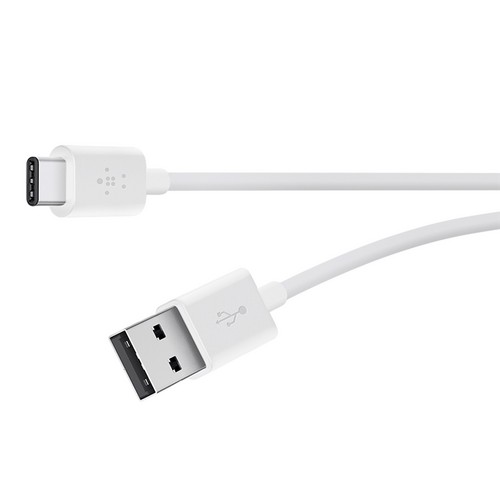 MIXIT USB-C to USB-A Charge Cable, 1.8m - white