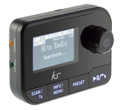 KitSound Car DAB+ Adapter