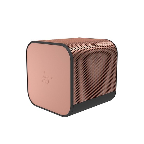 KitSound BoomCube Portal BT Wireless Speaker - rose gold