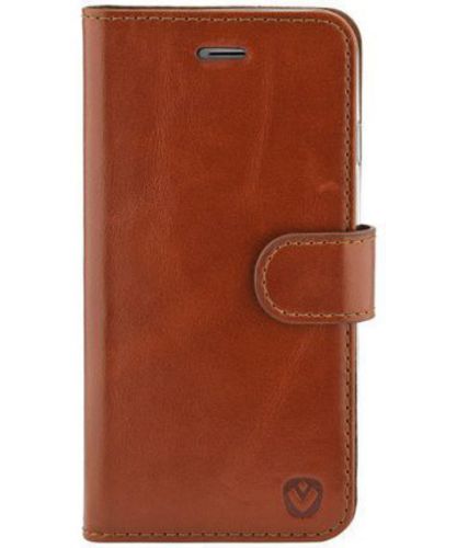 Valenta Leather Booklet Premium - iPhone X - brown