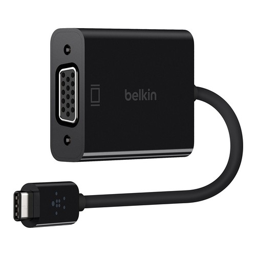 Belkin USB-C to VGA Adapter, 14cm - black