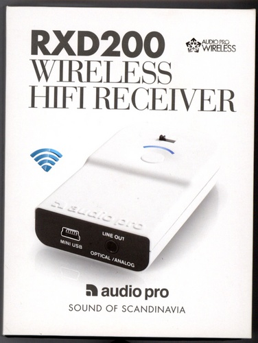 Audio Pro Wireless Receiver - black