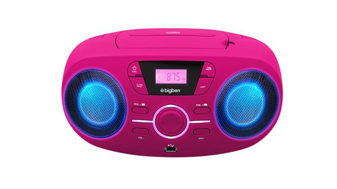 Bigben Tragbares CD/Radio CD61 USB pink Sonstiges