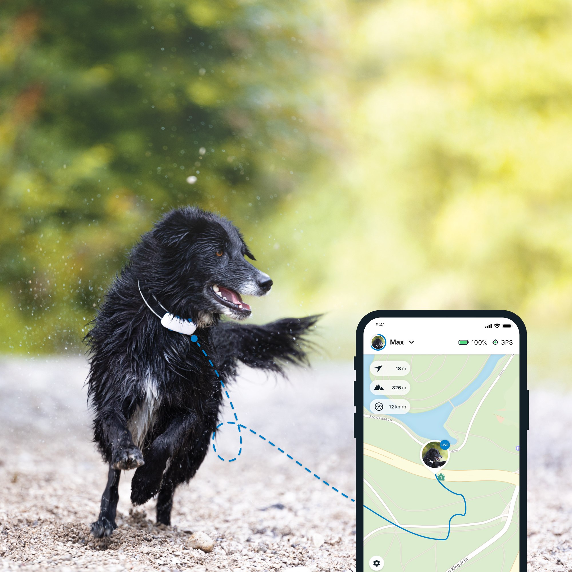 Tractive GPS DOG XL - Ladekabel inkl. USB-C Kabel