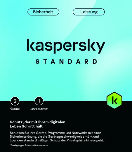 Kaspersky Standard (3 PC) [PC/Mac/Android] (D/F/I)