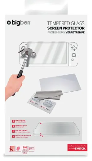 Nintendo Switch V2 Tempered Glass Screen Protector [NSW]