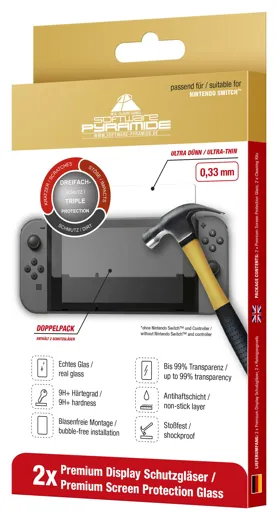 Nintendo Switch Schutzglas Doppelpack [NSW]
