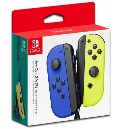 Joy-Con 2-Pack - blue/neon-yellow [NSW]