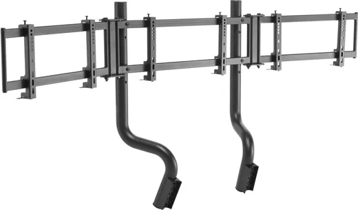 Oplite - GTR S3 / S8 Triple Monitor Stand - black