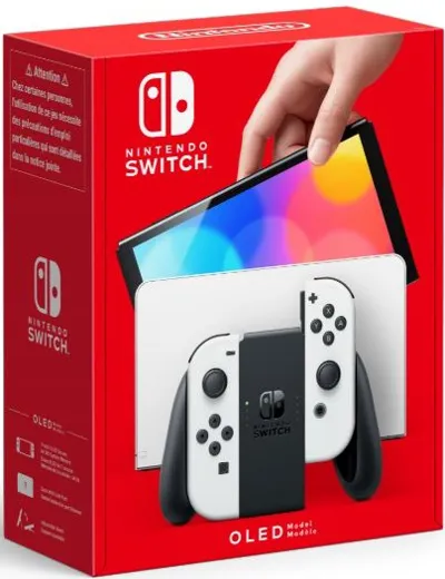Nintendo Switch Console OLED - white [NSW] (D/F/I)