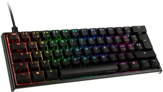 Ducky ONE 2 Mini, MX-Brown [Swiss Layout]