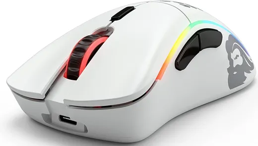 Glorious Model D Wireless Gaming Mouse - matte white