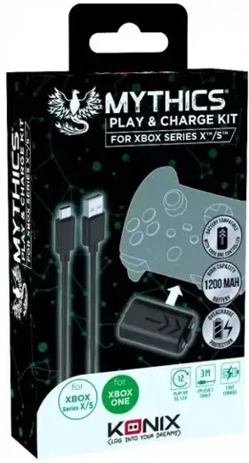 KONIX - Mythics Play + Charge Battery Pack [XSX]