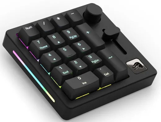 Glorious GMMK Wireless Numpad - Fox Switches - black