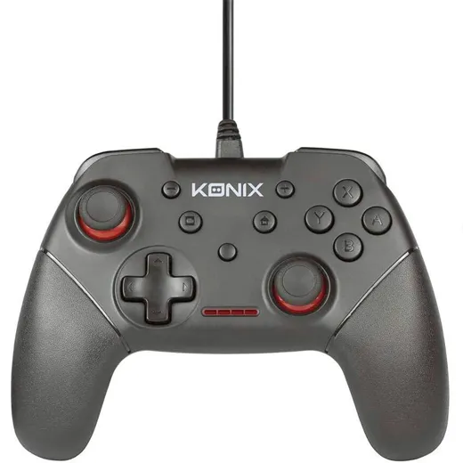 KONIX - Mythics Wired Gamepad - black [NSW/PC]