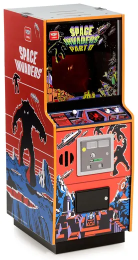 Quarter Scale Arcade Cabinet - Space Invaders Part II