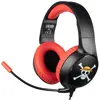 KONIX - One Piece Universal Gaming Headset - black/red