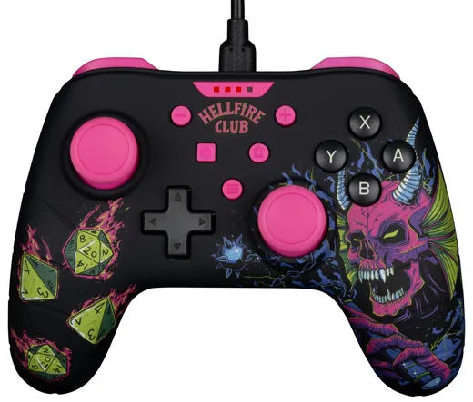KONIX - Stranger Things Gamepad - black [NSW/PC]