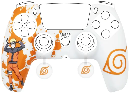 KONIX - Naruto DualSense Skin - white [PS5]