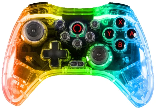 KONIX - Wireless Gamepad - Crystal LED [NSW/PC]