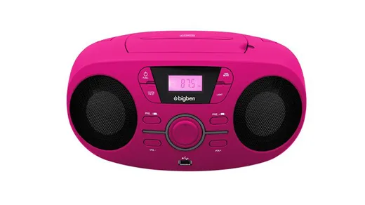 Tragbares CD/Radio CD61 USB - pink