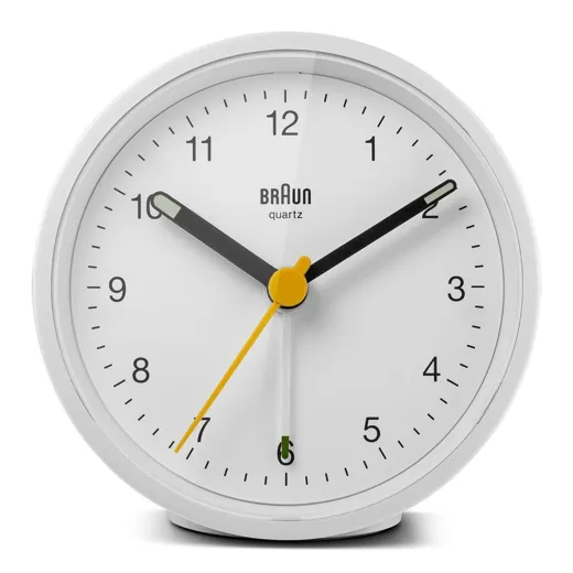 Braun Cut Clock - BC12W - white
