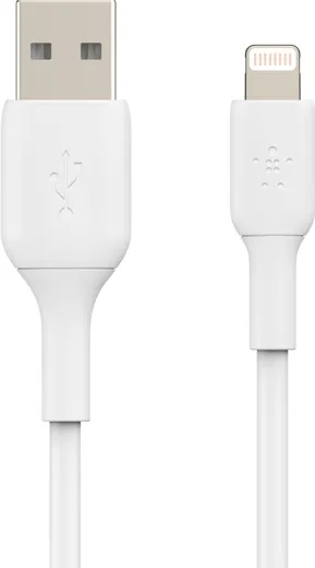Belkin Boost Charge Lightning to USB-A Cable 1m - white