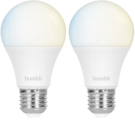 Hombli Smart Bulb E27 (9W) CCT - Promo Pack 1+1 Free