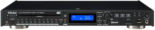 Teac CD-P750DAB-B CD Player w/ USB + iPod Digital Interface - black