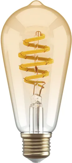 Hombli Filament Bulb CCT E27 ST64 - amber
