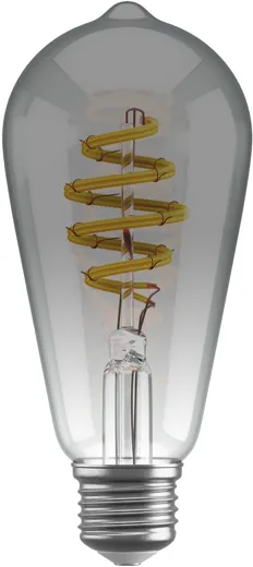 Hombli Filament Bulb CCT E27 ST64 - smokey