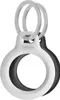 Belkin Secure Holder for Apple AirTag with Keyring 2-Pack - black and white