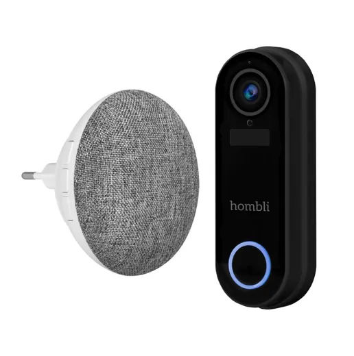 Hombli Smart Doorbell Pack - black
