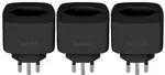Hombli Smart Swiss Socket Promo Pack 2+1 - black